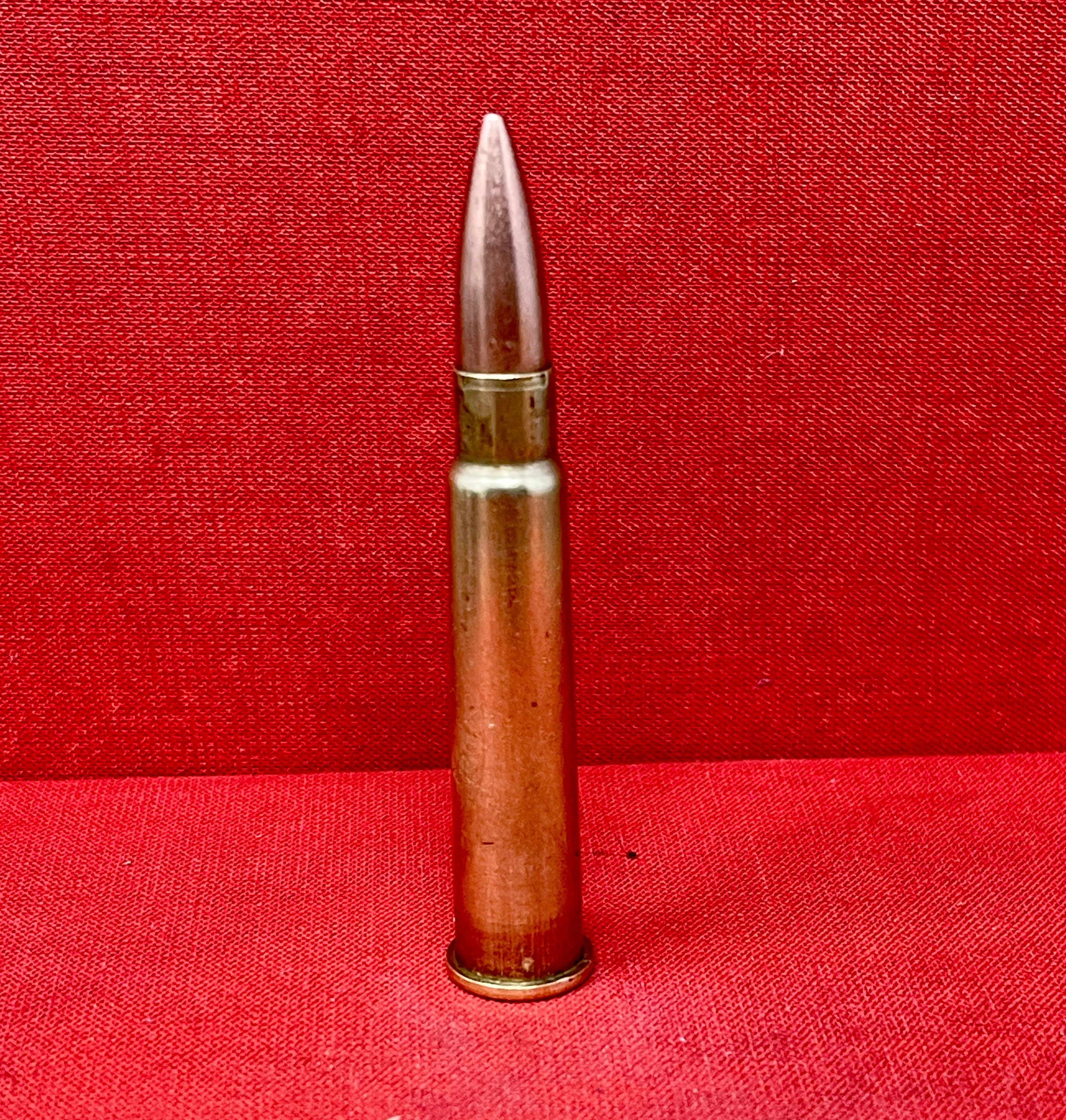 1 x Inert/ Display – . WW2 303 Lee Enfield Round Dated 1945  Royal Laboratory Woolwich