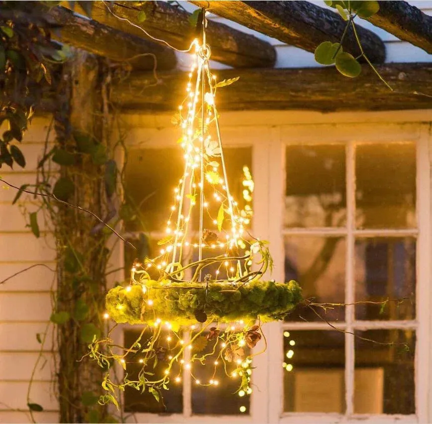 10M Copper Solar fairy Light -Warm white