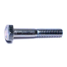 1/4"-20 x 1-1/2" Zinc Plated Grade 2 / A307 Steel Coarse Thread Hex Bolts