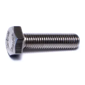 1/4"-28 x 1" 18-8 Stainless Steel Fine Thread Hex Cap Screws