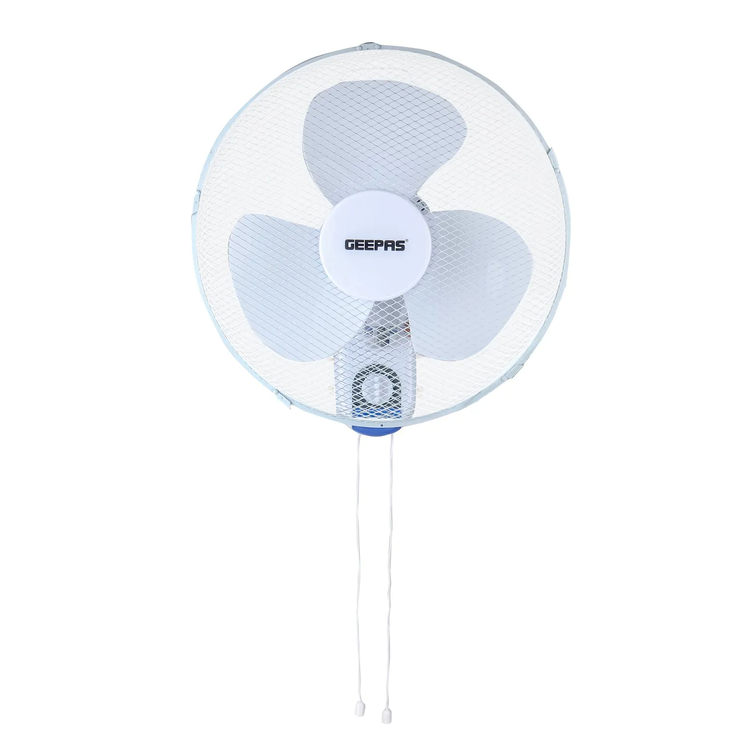 16-Inch White Oscillating Wall Mounted Fan 45W