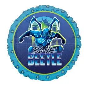 17" Anagram Blue Beetle Foil Balloon | Buy 5 Or More Save 20%