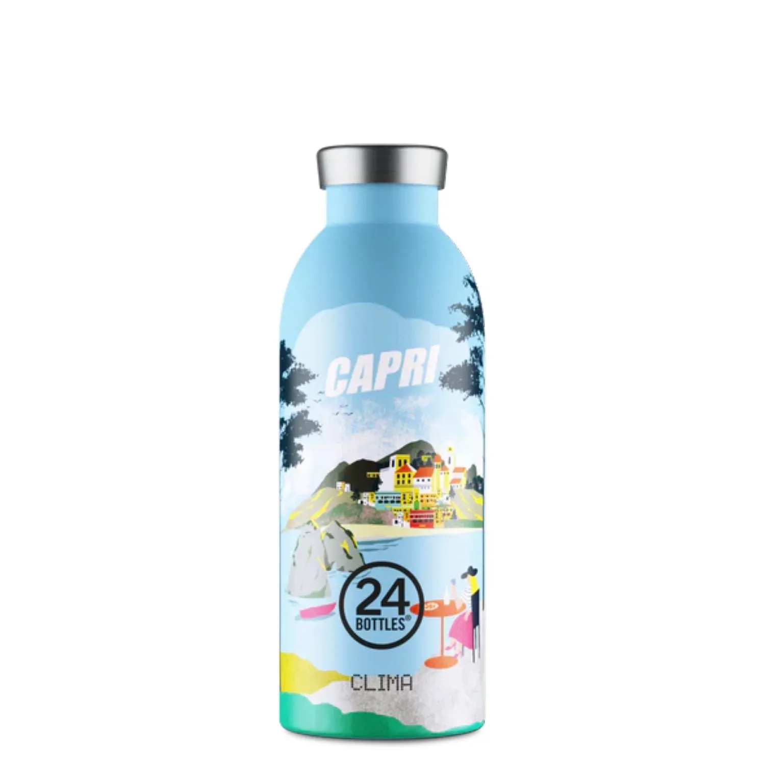 24 Bottles Clima 500ML Insulated Water Bottle (Printed)