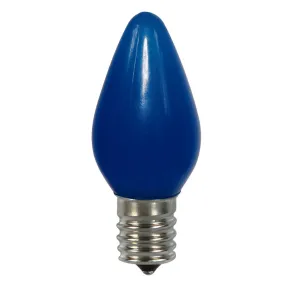 25PK - Vickerman C7 Ceramic LED Blue Twinkle Bulb