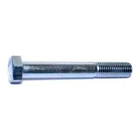 3/4"-10 x 5-1/2" Zinc Plated Grade 5 Steel Coarse Thread Hex Cap Screws