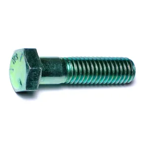 3/8"-16 x 1-1/2" Green Rinsed Zinc Grade 5 Hex Cap Screws (175 pcs.)