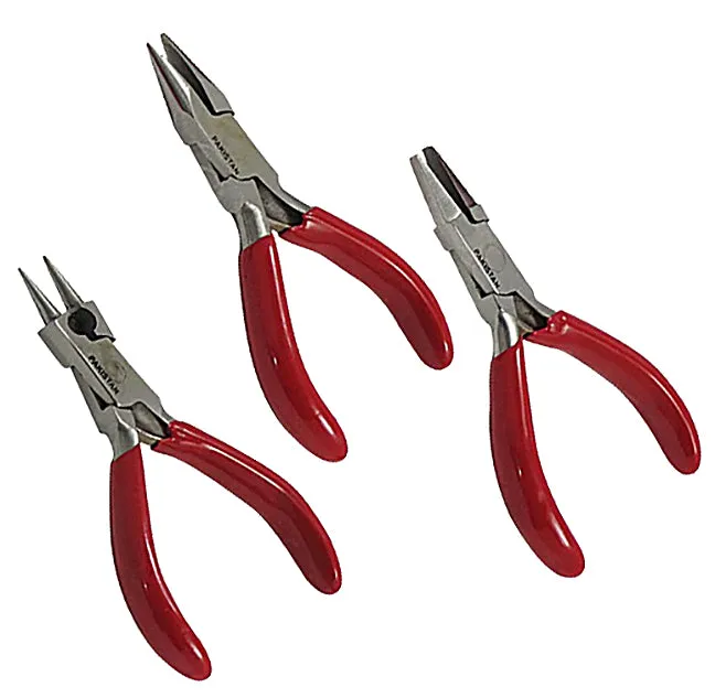 3pc- 3"Professional Mini Jewelery Plier Set