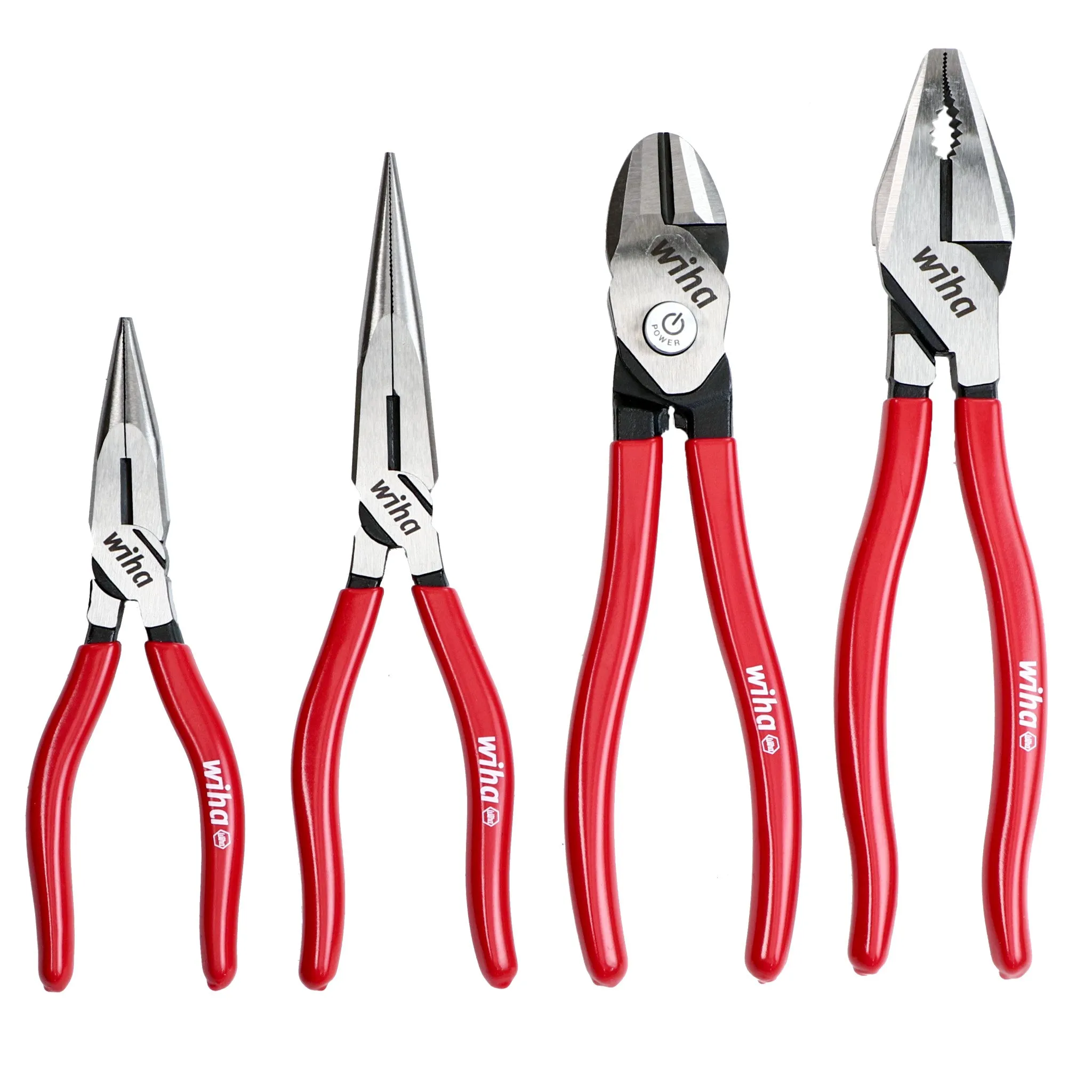 4 Piece Classic Grip Pliers and Cutters Tray Set