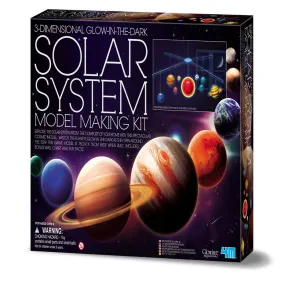 4M Glow-in-the-Dark Solar System Mobile Science Kit - STEM