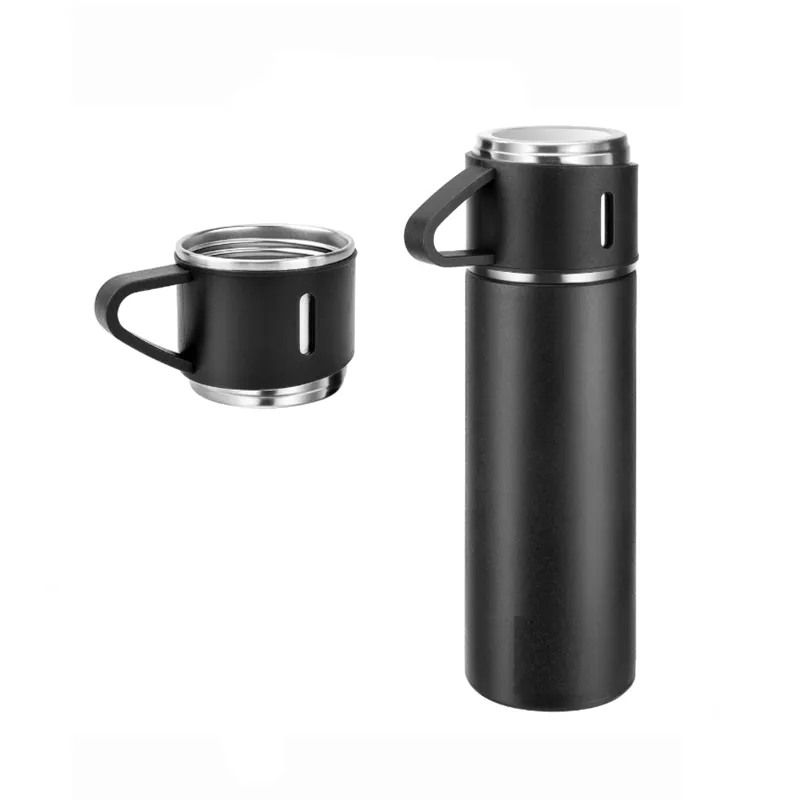 500Ml Thermos Stainless Steel Vacuum Bottle With Coffee Cup- Dwx-5131