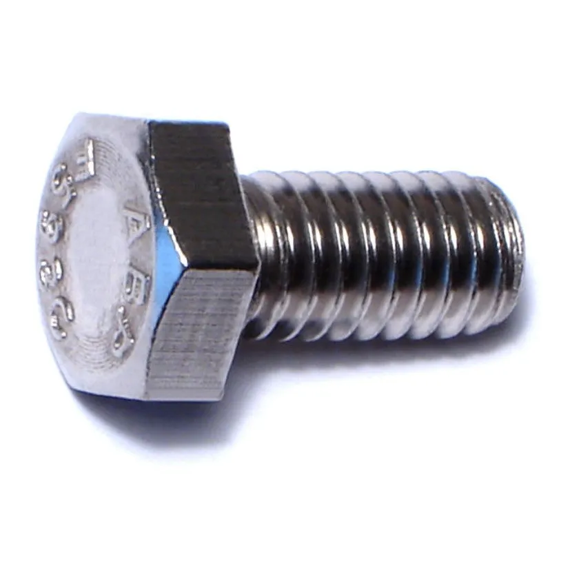 5/16"-18 x 5/8" 18-8 Stainless Hex Cap Screws (50 pcs.)