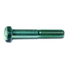 5/16"-24 x 2" Green Rinsed Zinc Grade 5 Hex Cap Screws (101 pcs.)