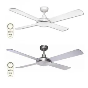 52" (1300mm) Lifestyle DC Ceiling Fan only in Brushed Aluminium or White