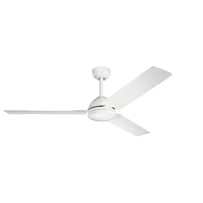 56"Ceiling Fan from the Todo Collection in White Finish by Kichler