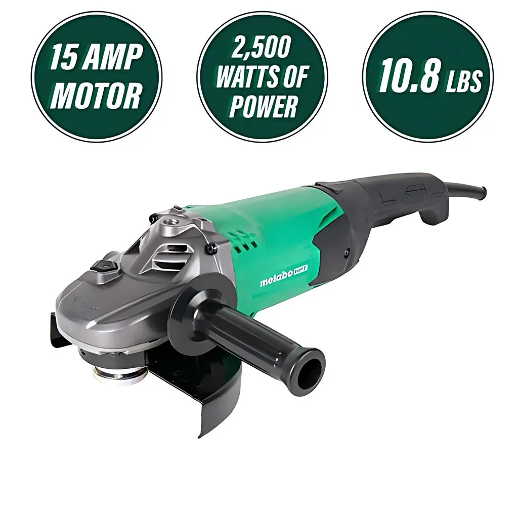 7 Inch Angle Grinder, 15 AMP