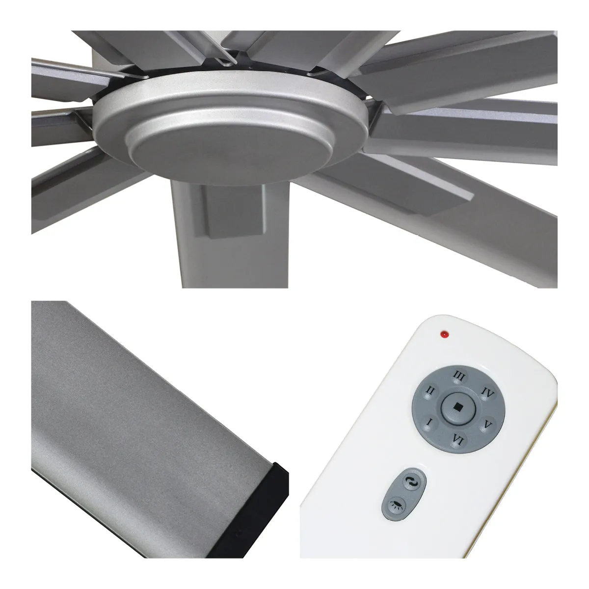 96 In. Indoor 6-Speed Ceiling Fan