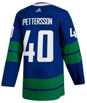 adidas Men's NHL Vancouver Canucks Elias Pettersson Authentic Alternate Jersey