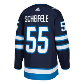 adidas Men's NHL Winnipeg Jets Mark Scheifele Authentic Home Jersey