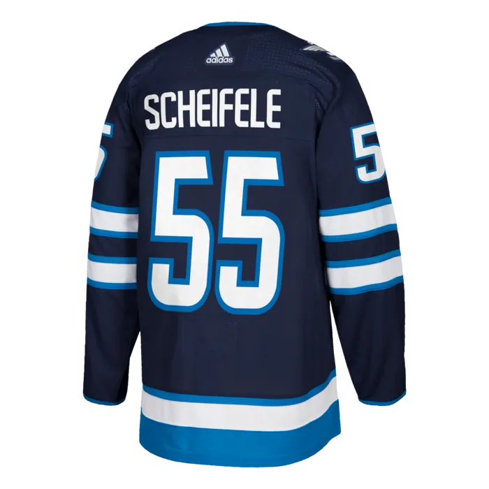 adidas Men's NHL Winnipeg Jets Mark Scheifele Authentic Home Jersey