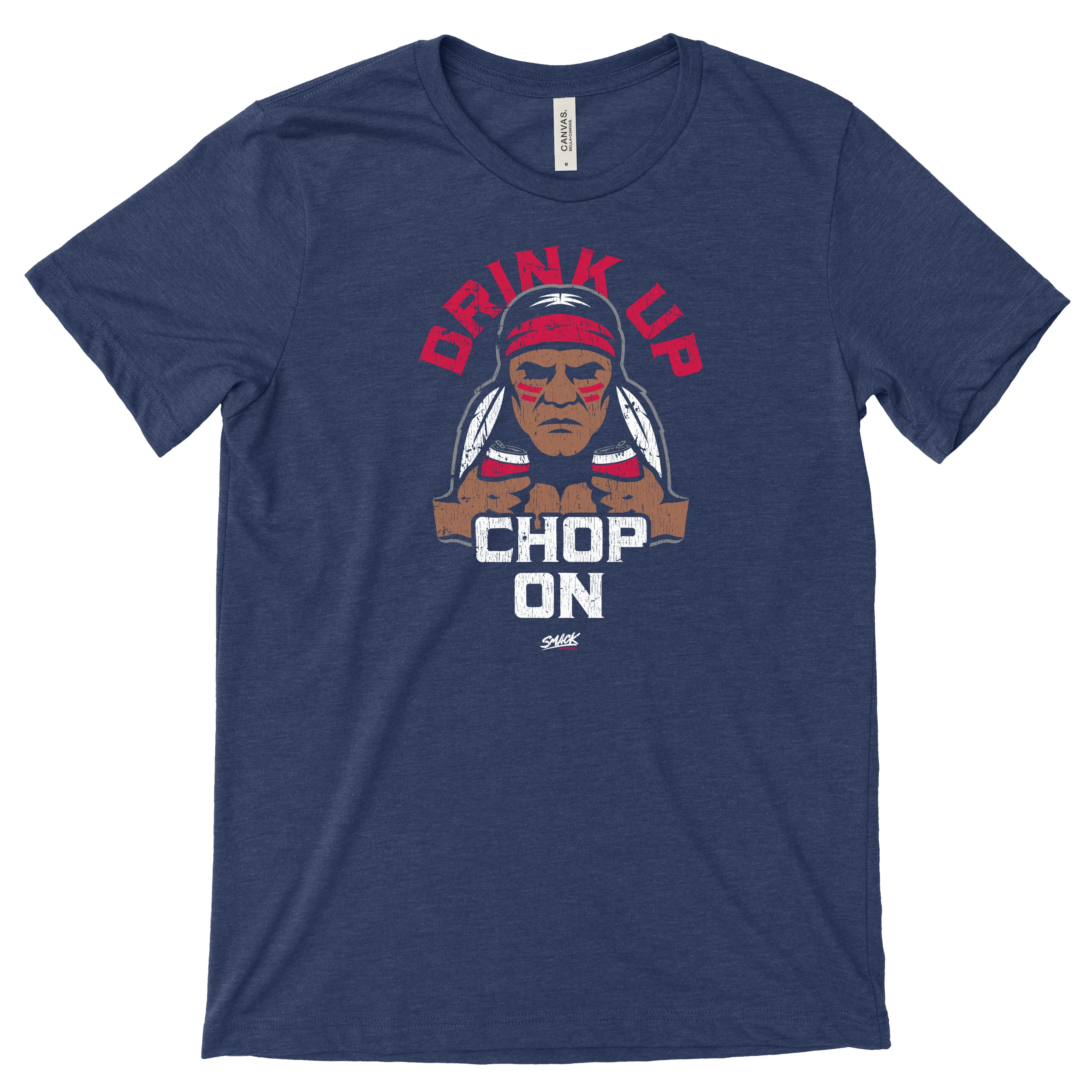 Atlanta Baseball Fans - Drink Up Chop On Shirt