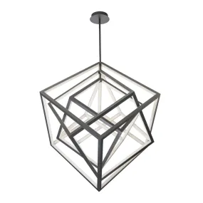 Atlas LED Pendant in Black