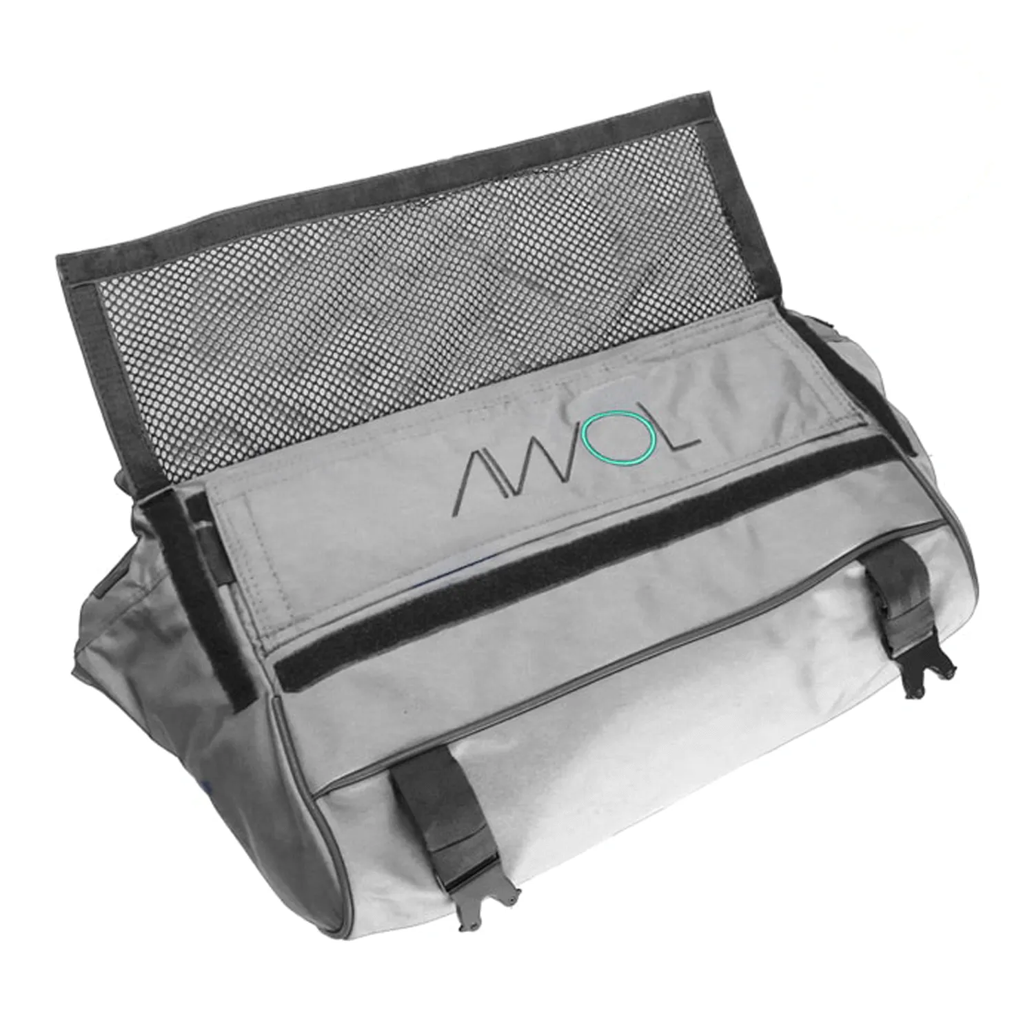 AWOL DAILY Gray Messenger Bag