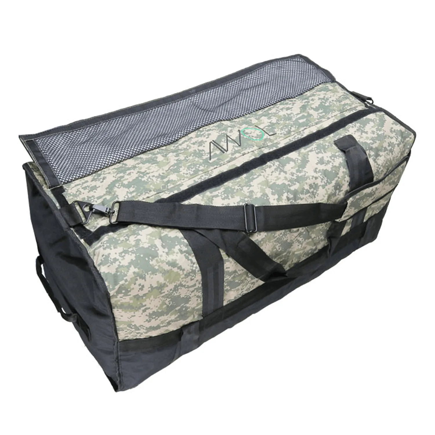 AWOL DAILY XX-Large Camo Square Bag