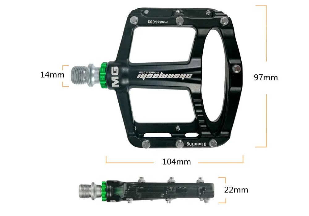 B642 Bicycle Pedals