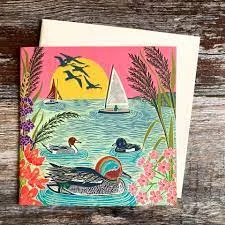 Birds of Paradise Greeting Card