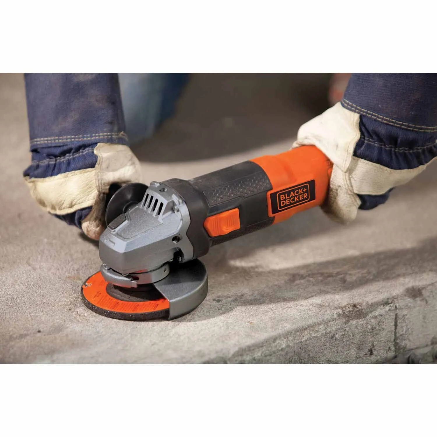 Black & Decker BDEG400 Angle Grinder Tool, 4-1/2-Inch, 6 Amp