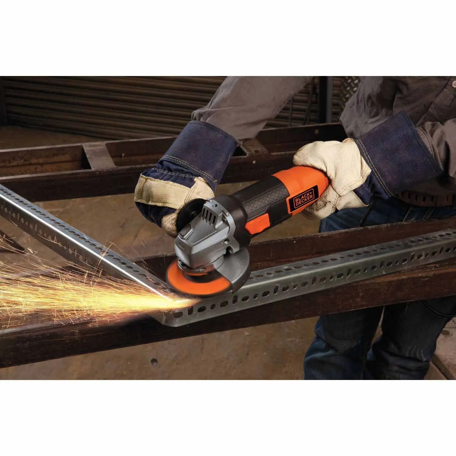 Black & Decker BDEG400 Angle Grinder Tool, 4-1/2-Inch, 6 Amp