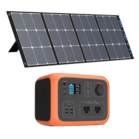 BLUETTI AC50S 500Wh/300W Portable Power Station  1*SP200 Solar Panel