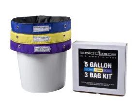 Boldtbags | 5 Gallon - 3 Bag Kit