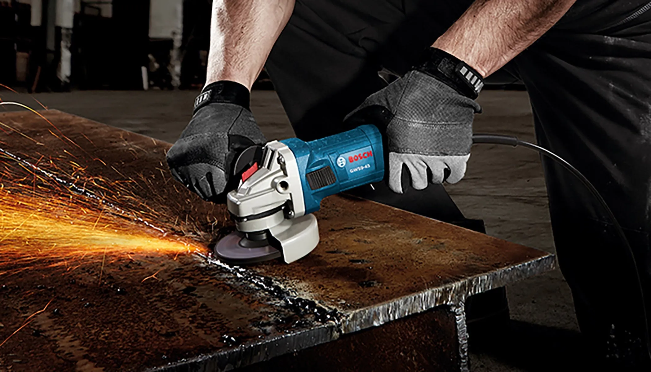 BOSCH GWS9-45 4-1/2 In. Angle Grinder