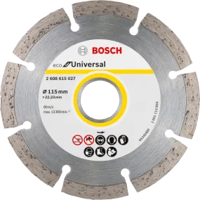 Bosch Professional | Cutting Disc Eco for Univ. 115 X 22,23mm Segmented