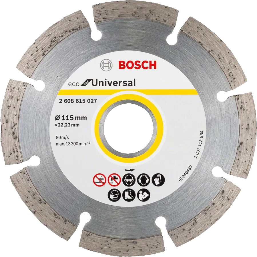 Bosch Professional | Cutting Disc Eco for Univ. 115 X 22,23mm Segmented