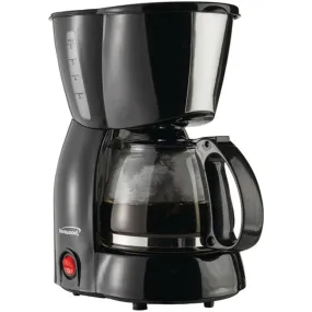 Brentwood Appliances TS-213BK 4-Cup Coffee Maker (Black)