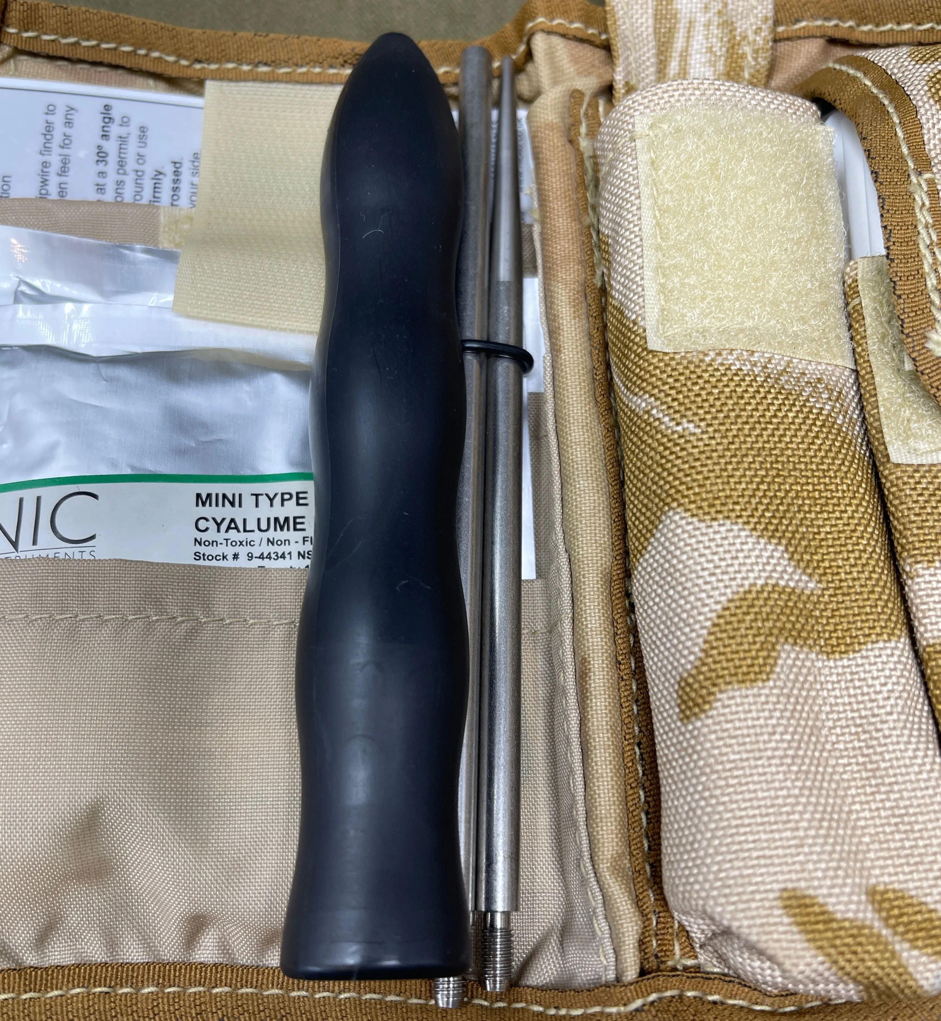 British Army Personal Mine Extraction Kit PMEK Desert DPM Pouch