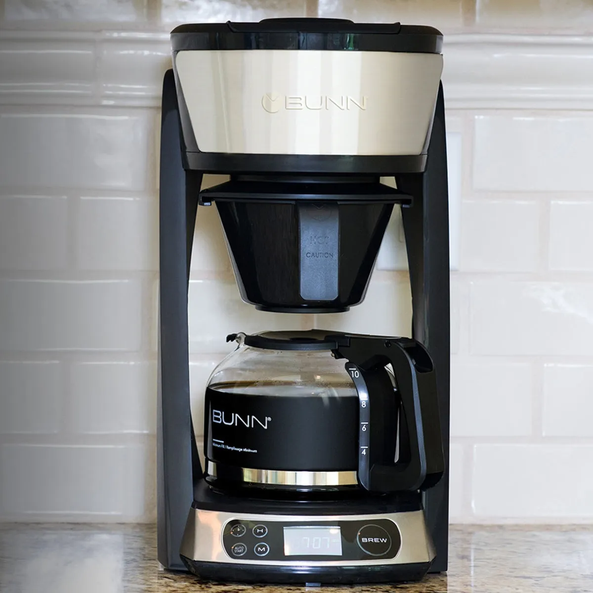 BUNN Heat N Brew 10 Cup Programmable Coffee Maker #46500.0003