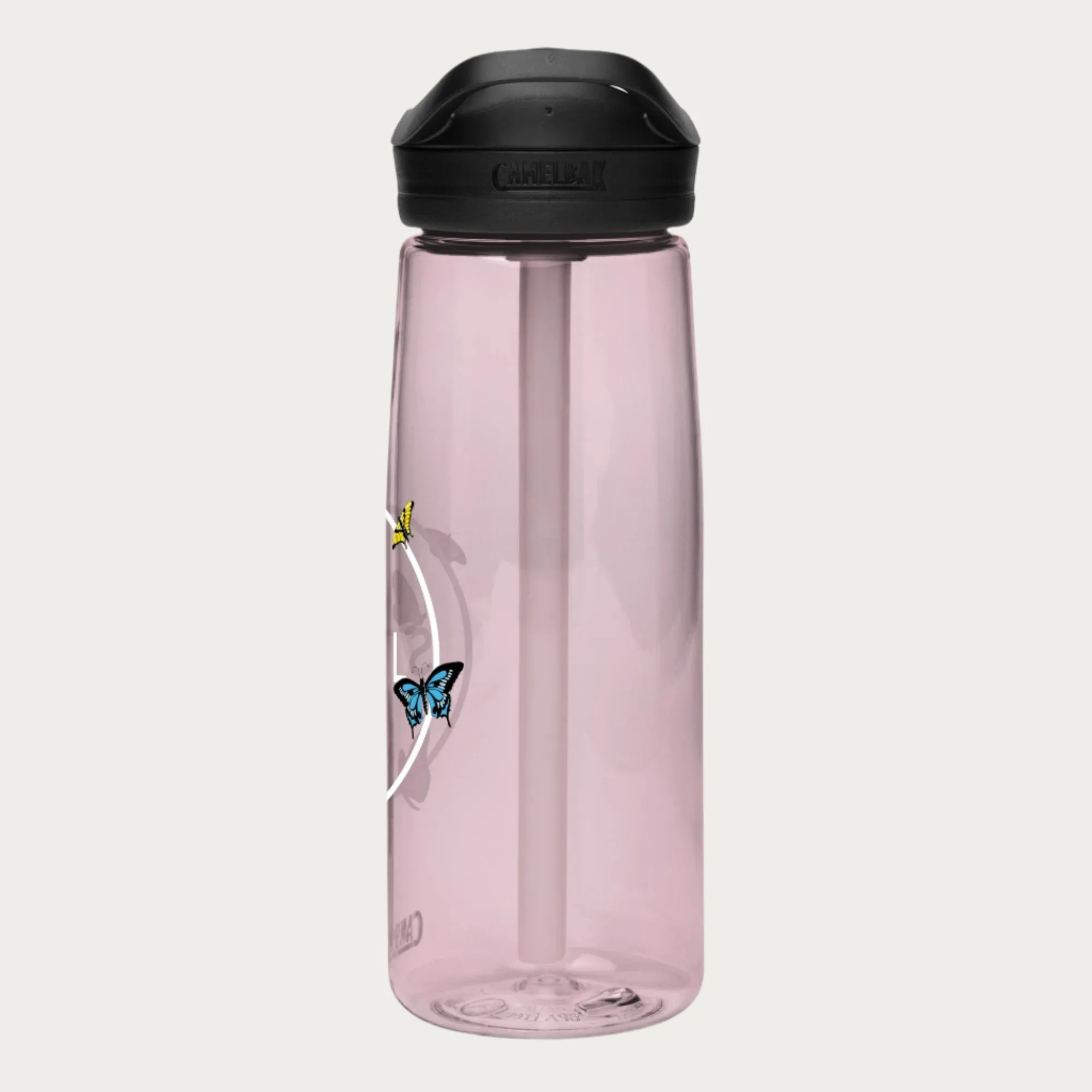 Butterfly City Circle Sports water bottle