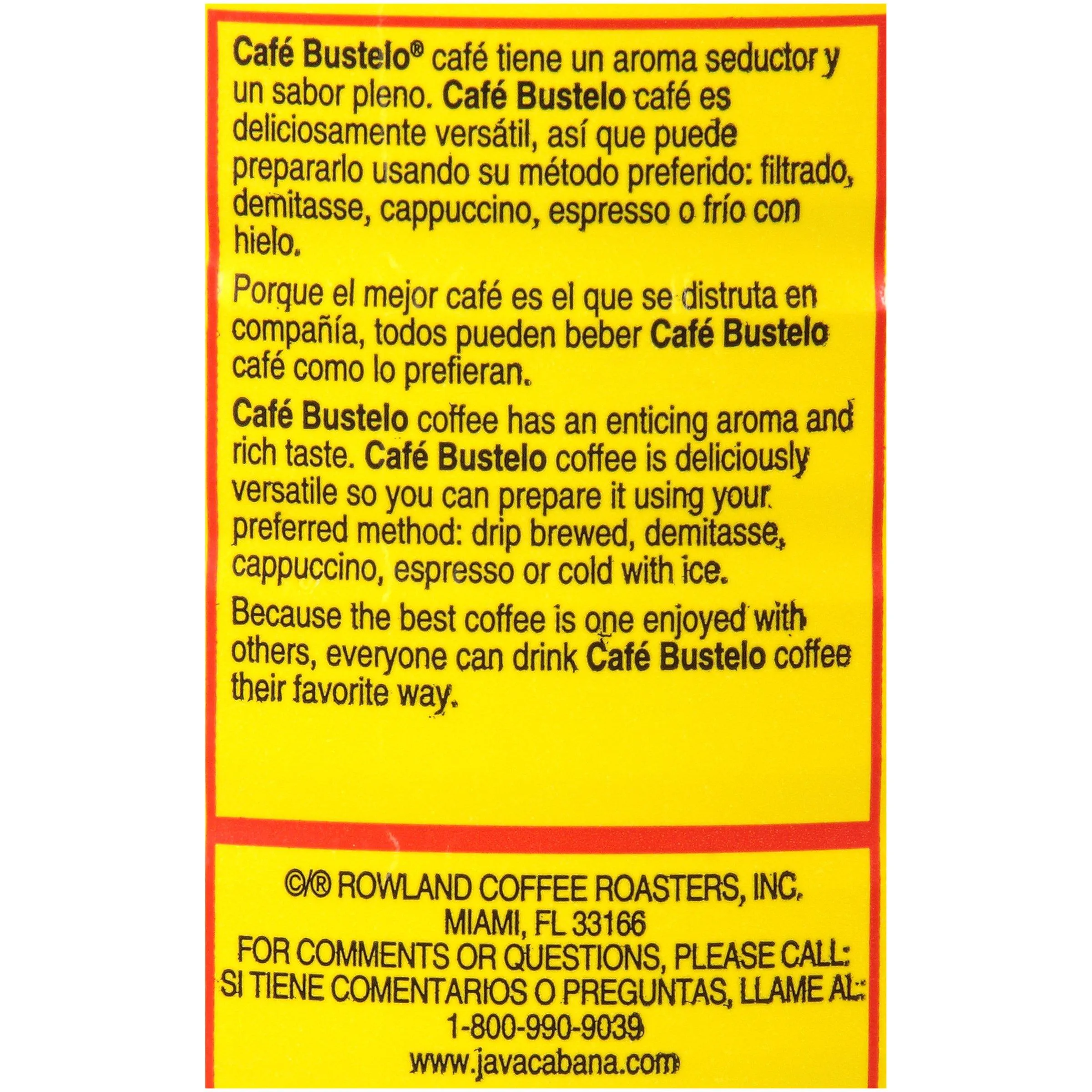 Café Bustelo Ground Coffee