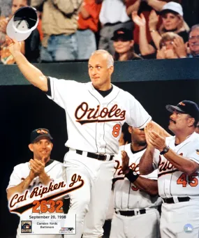 Cal Ripken Jr. "2632" (1998) Baltimore Orioles Premium Poster Print - Photofile Inc.