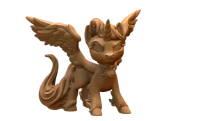 Capsule Chibi - Majestic Soaring Unicorn