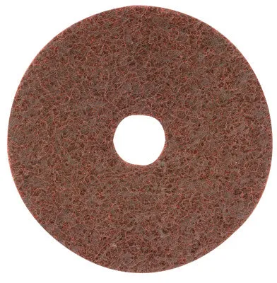 CGW Abrasives Surface Conditioning Disc, Hook & Loop w/ Arbor Hole, 5 in, 12,000 rpm, Grey, 70034