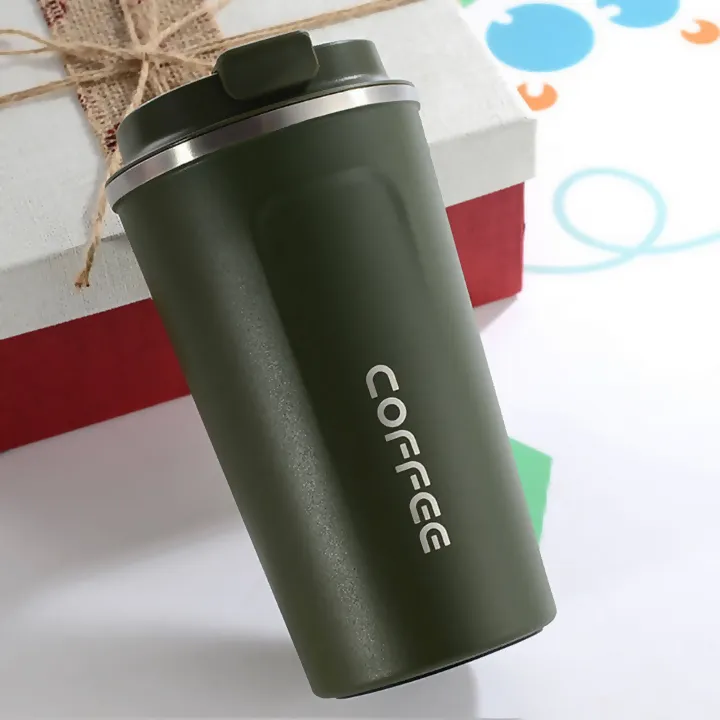 Coffee Mug Tumbler - Stainless Steel  (510ml,MultiColours)