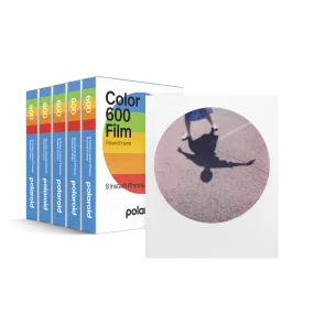 Color 600 Round Frame Film Five Pack