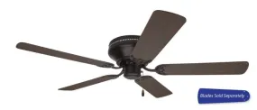 Craftmade PFC52OB - 52 Inch Hugger Ceiling Fan, Blade Options Oiled Bronze