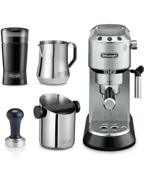 Dedica Style Barista Espresso Machine & Cappuccino Maker | Metal