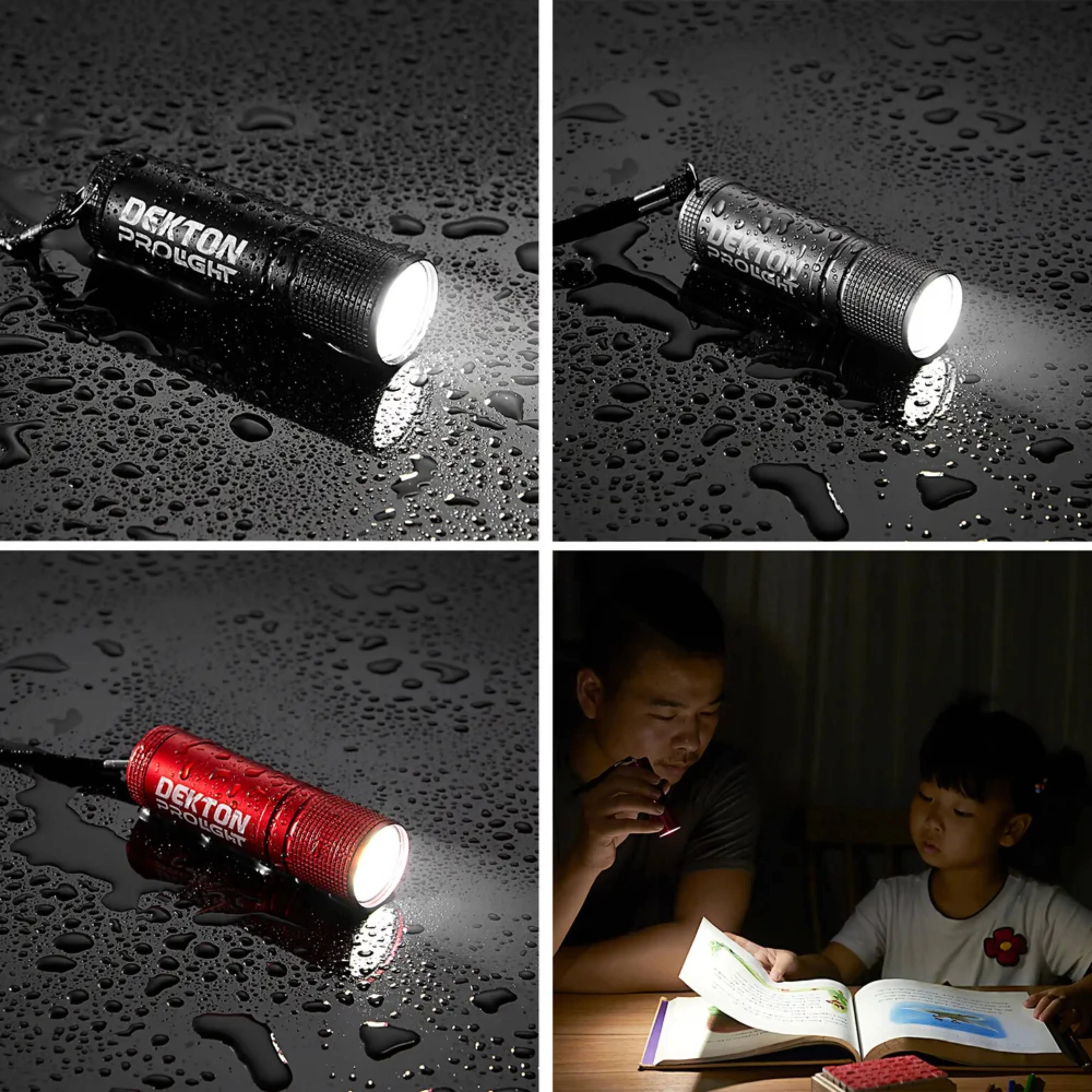 DEKTON PRO LIGHT XF35 Tracker Flashlight - 35 Lumens / 50m Distance