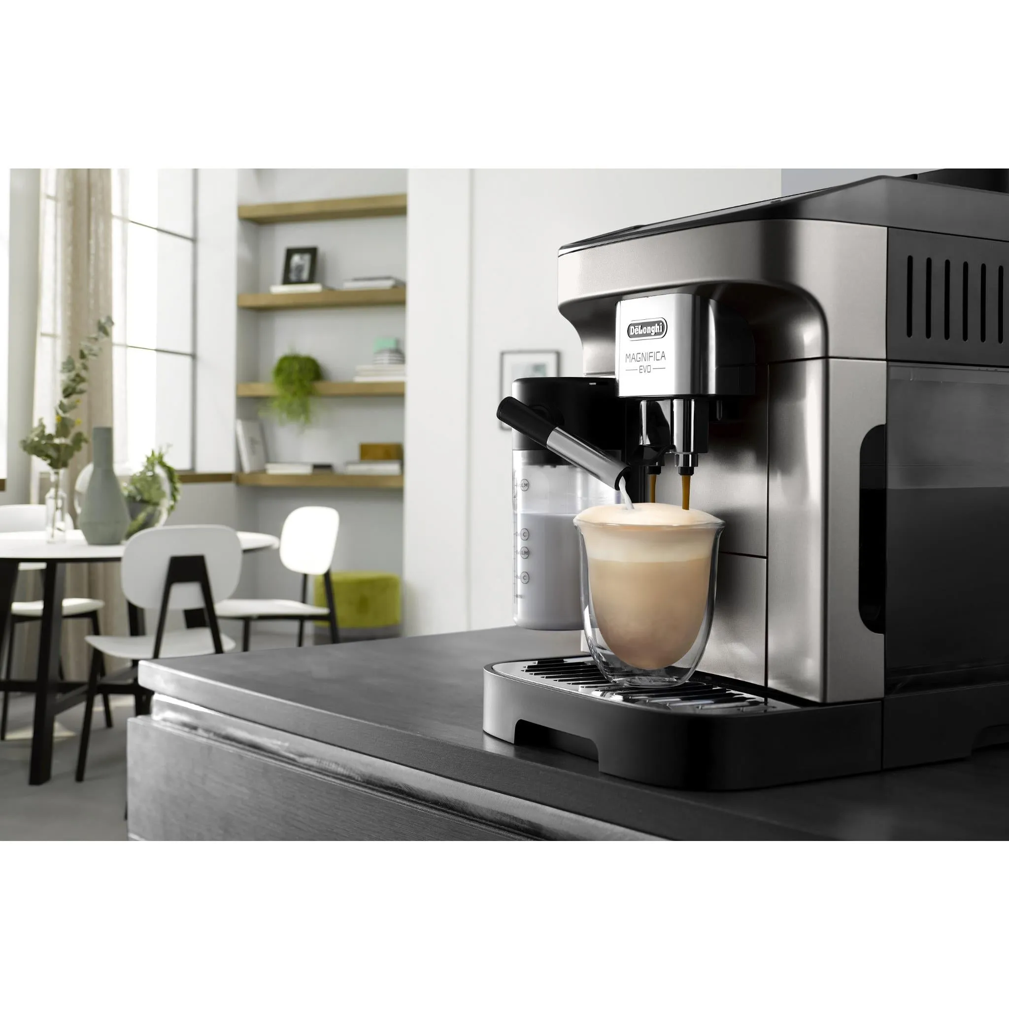 De'Longhi Magnifica Evo Fully Automatic Coffee Machine (Titan)